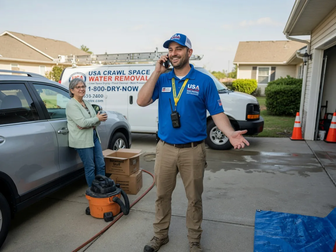 Crawl Space Water Removal Bradgate, IA FAQs